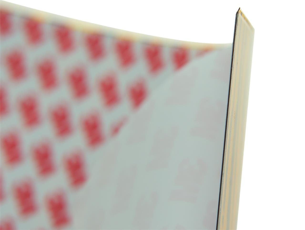 KAISH 25x20cm Acoustic Guitar Self Adhesive Scratch Plate Sheet Pickguard Material Sheet TawnyStripe